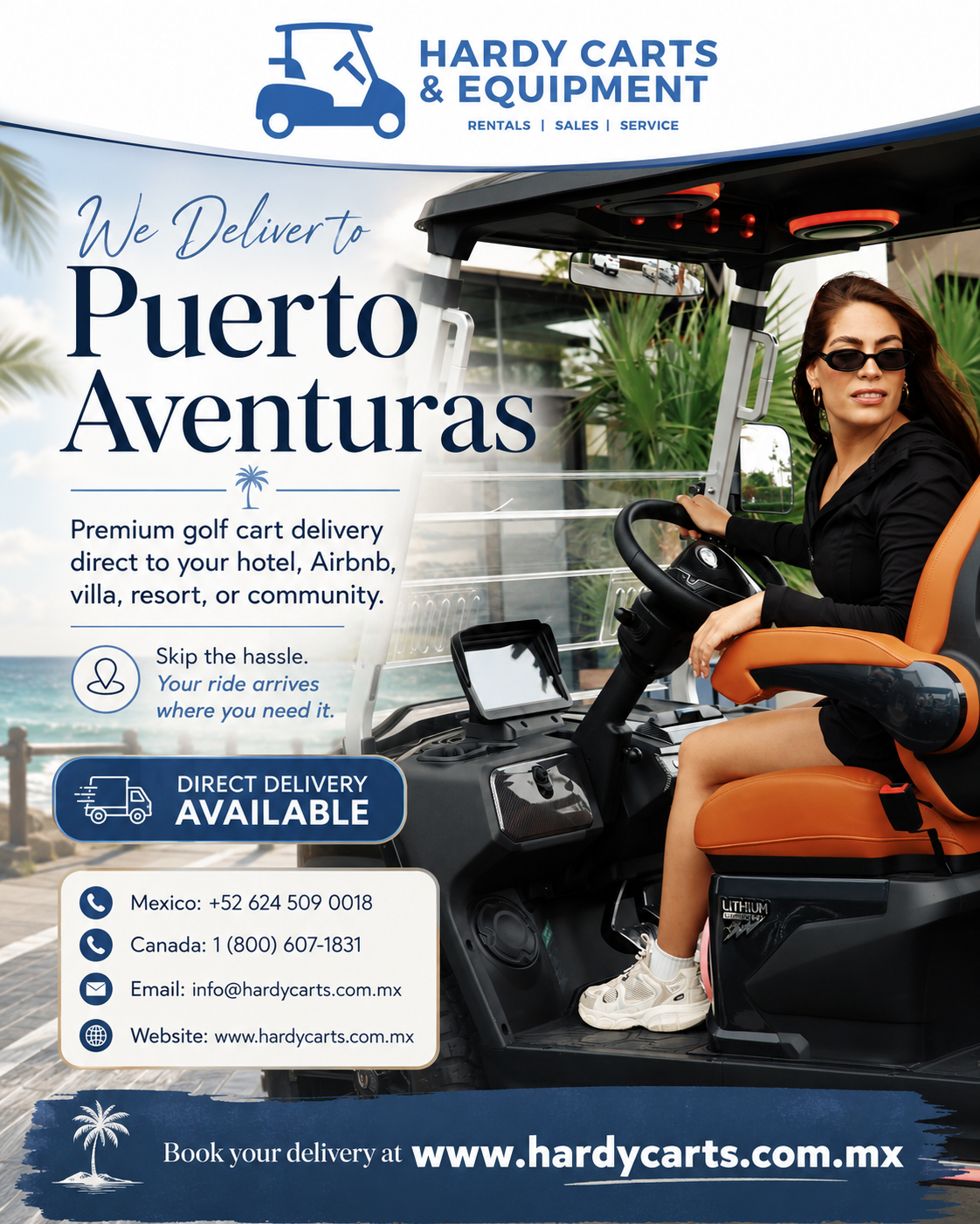 Puerto Aventuras Golf Cart Rentals: The Best Way to Get Around