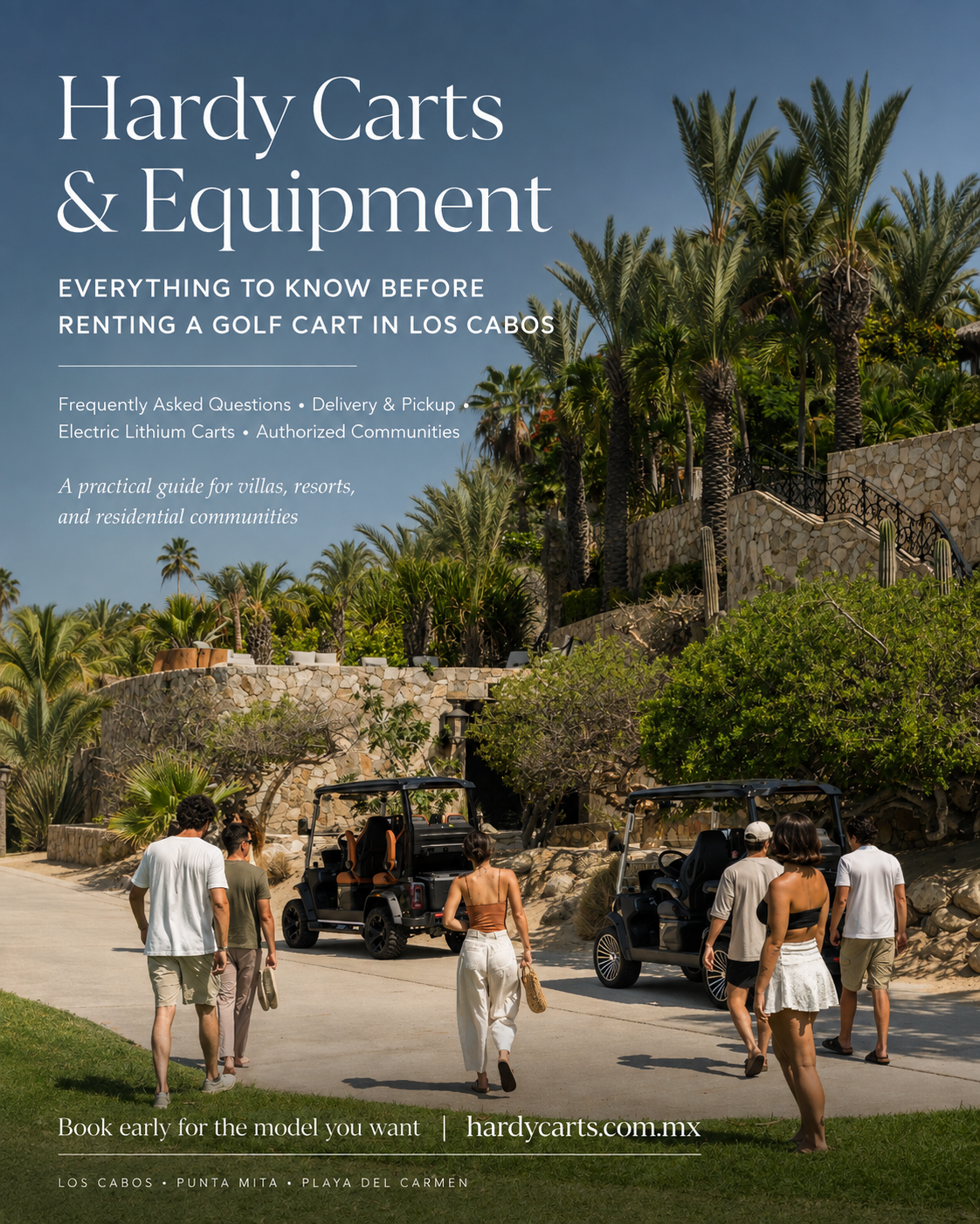 Hardy Carts & Equipment | Golf Cart Rental Los Cabos