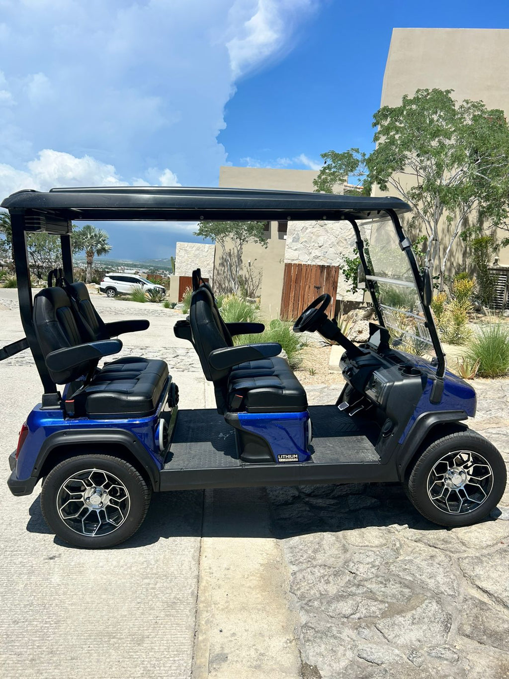 D5 Ranger 4 Plus Blue Cart Design - Hardy Carts & Equipment