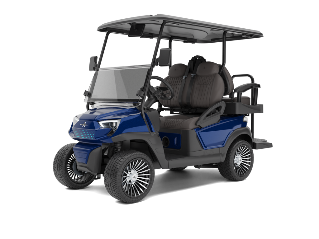 Atlas ONE – Cobalt Blue (Charcoal, Machined) - In Stock