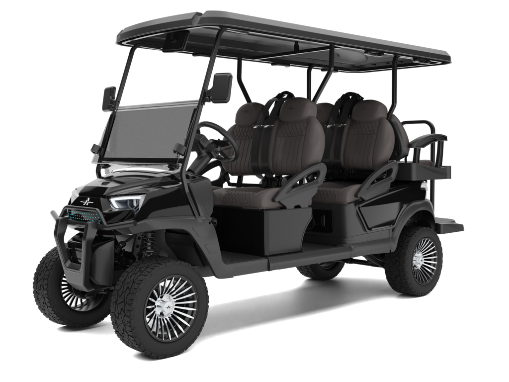 Atlas 6 passenger Lifted – Jet Black- Charcoal, Glossy Black – Arriving Soon