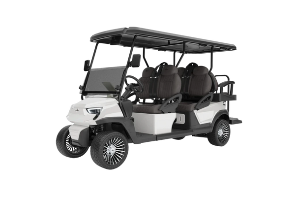Atlas 6 Passenger with Charcoal Seat -  Hardy Carts & Equipment