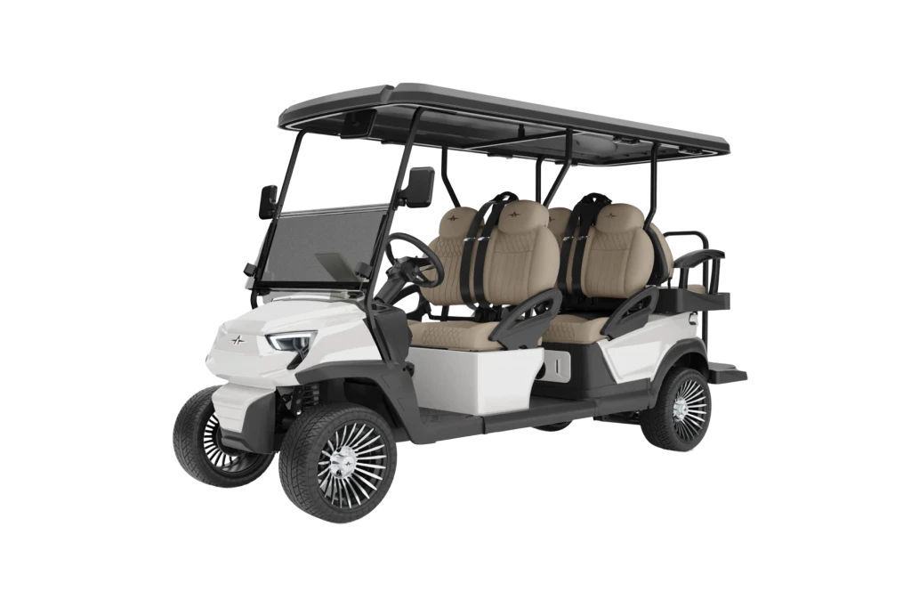 Atlas 6 Passenger with Pebble Seat -  Hardy Carts & Equipment