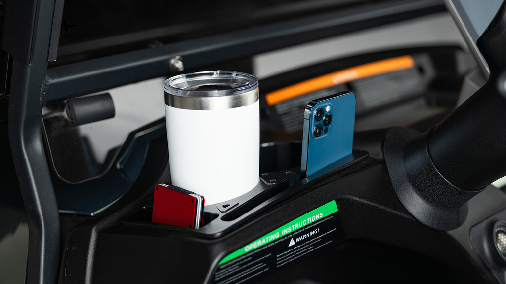 Atlas 6 passenger – Titanium Green (Charcoal, Glossy Black) - hardy Carts & Equipment