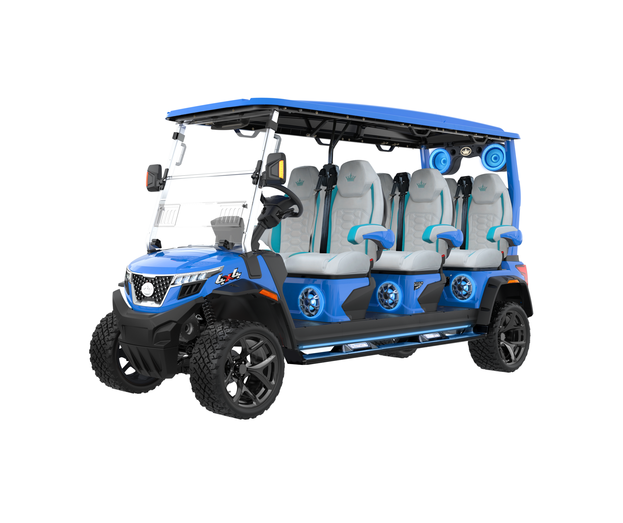 D-MAX XT6 - Blue (Dream White Seats) - Hardy Carts & Equipment