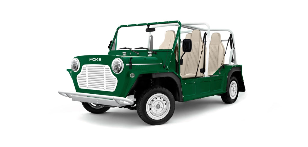 Moke Forest Green with  Premium Cream- Hardy Carts & Equipment