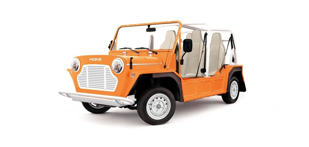 Moke Sunset Orange with Preimium Cream - Hardy Carts & Equipment