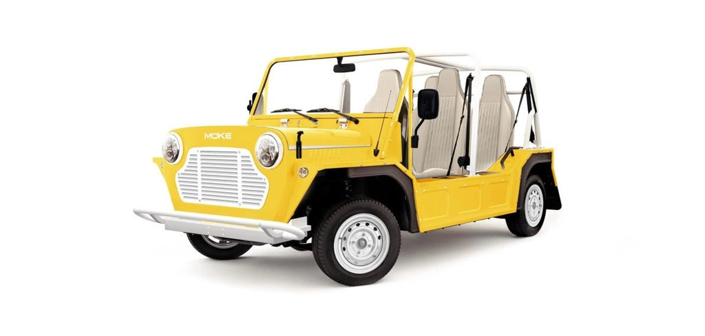 Moke Sunlight Yellow with Preimum Cream - Hardy Carts & Equipment