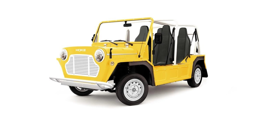 Moke Sunlight Yellow with Black - Hardy Carts & Equipment