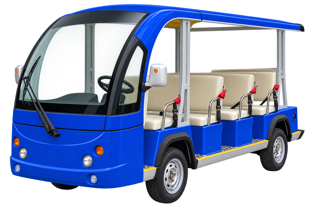 DN-11M - 11 Seater Electric Lithium Sightseeing Bus - Marshell - In Stock