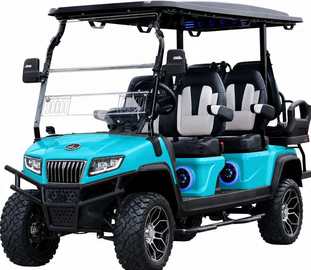D5 Maverick 4+2 Plus - Pantone 3105c (Black/White Seats) - In Stock