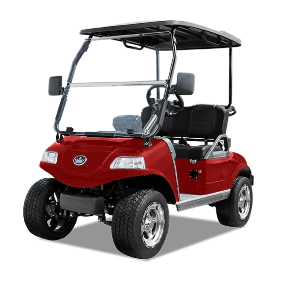 Classic 2 Candy Apple Red with Black - Hardy Carts & Equipment