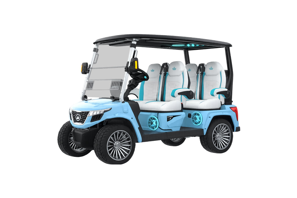 D-MAX GT4 - Pantone 291 c - Dream White Seats - Arriving Soon- (LC- 78) - Hardy Carts & Equipment
