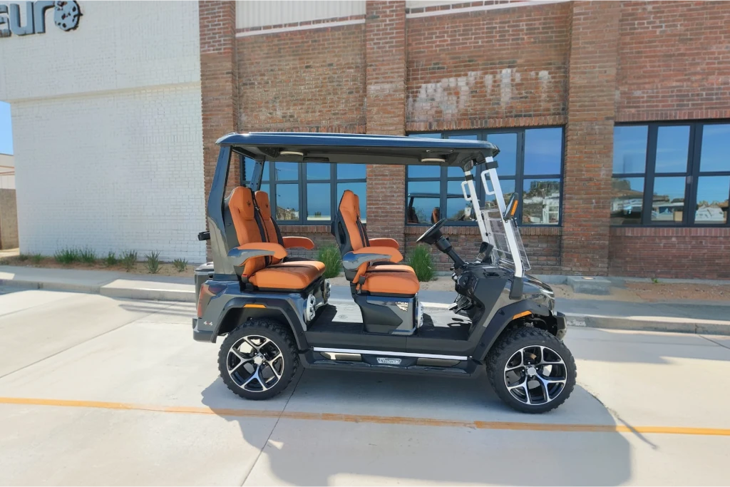 D-MAX XT4 - Custom Black - Midnight Cocoa Seats - Arriving Soon (79-PM) - Hardy Carts & Equipment