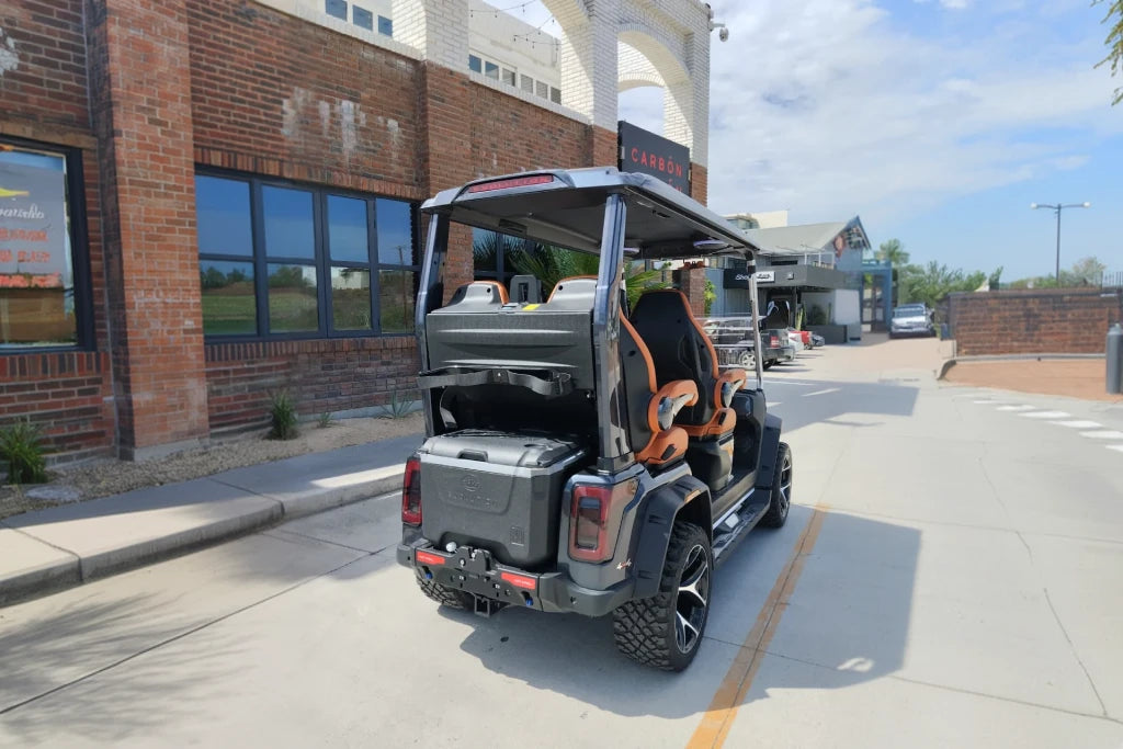 D-MAX XT4 - Custom Black - Midnight Cocoa Seats - Arriving Soon (79-PM) - Hardy Carts & Equipment