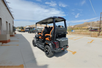 D-MAX XT4 - Custom Black - Midnight Cocoa Seats - Arriving Soon (79-PM) - Hardy Carts & Equipment
