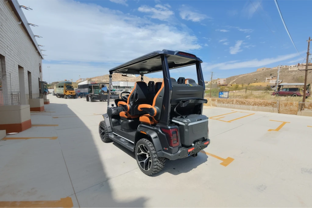 D-MAX XT4 - Custom Black - Midnight Cocoa Seats - Arriving Soon (79-PM) - Hardy Carts & Equipment