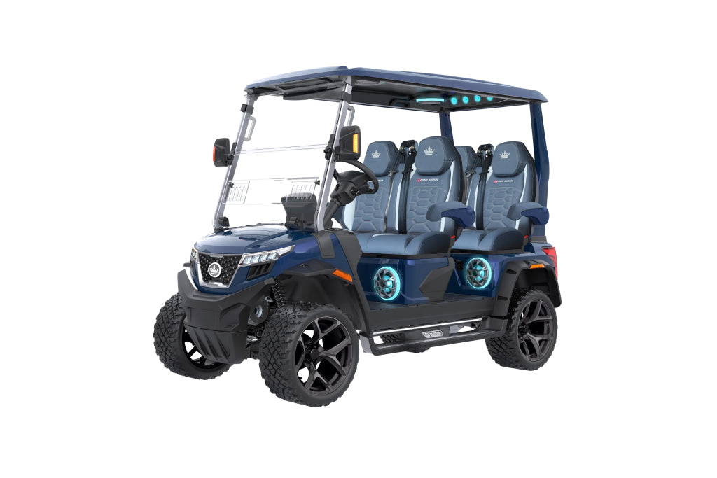 D-MAX XT4 -Mediterranean Blue - Ocean Wave Blue Seats - Arriving Soon (81-LC) - Hardy Carts & Equipment