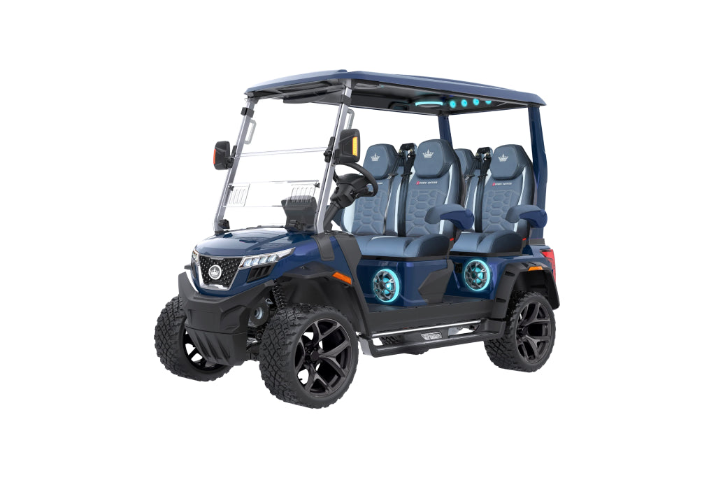 D-MAX XT4 -Mediterranean Blue - Ocean Wave Blue Seats - Arriving Soon (85-PDC) - Hardy Carts & Equipment