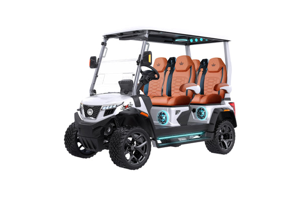 D-MAX XT4 -Mineral White - Midnight Cocoa Seats - Arriving Soon (82- LC) - Hardy Carts & Equipment