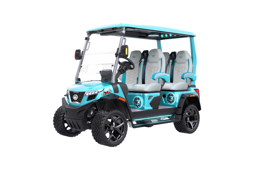 D-MAX XT4 - Sky Blue - Dream White Seats - Arriving Soon (82-LC)- Hardy Carts & Equipment