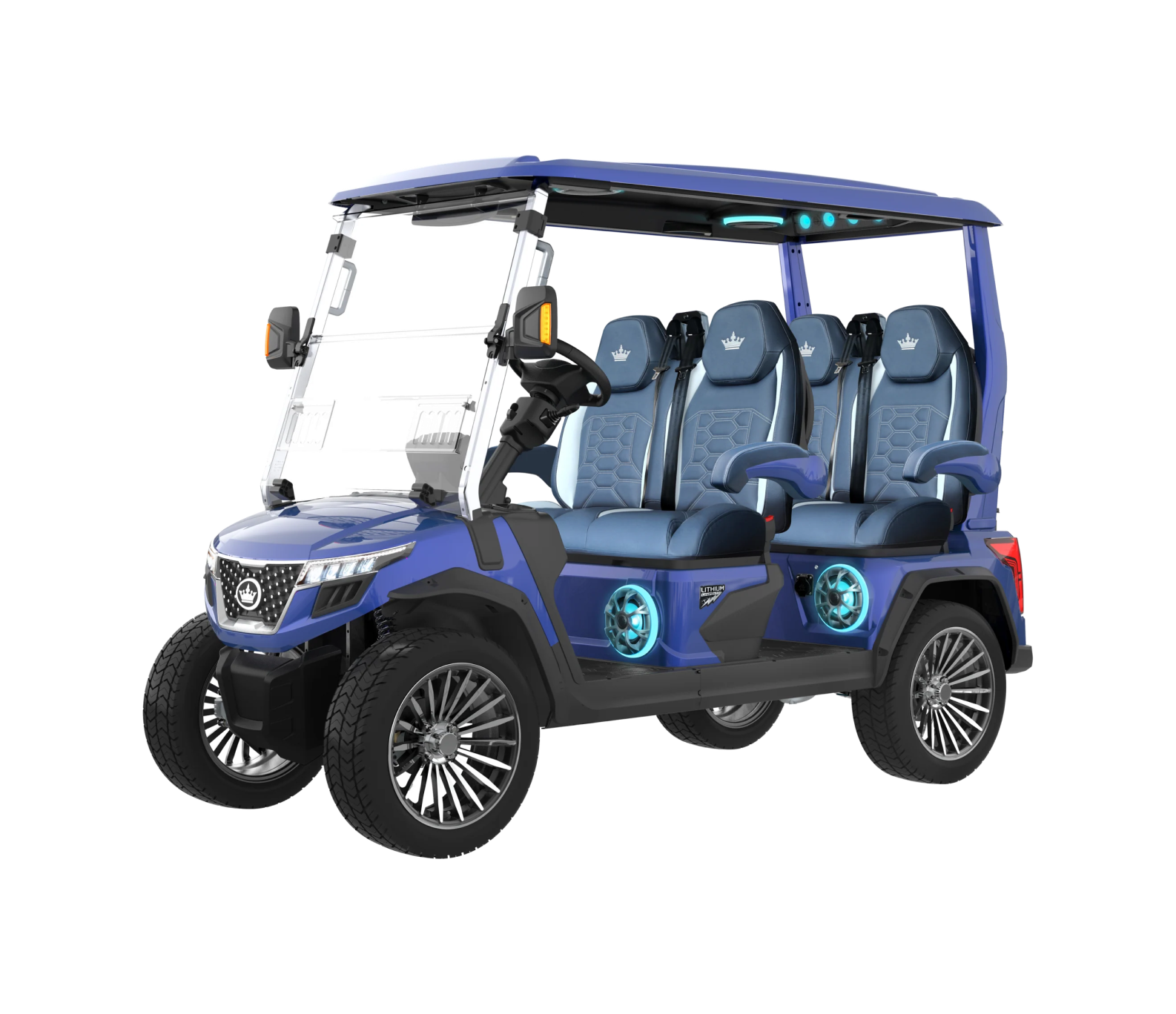 D-MAX GT4 -Portimao Blue - (Ocean Wave Blue Seats) - Hardy Carts & Equipment