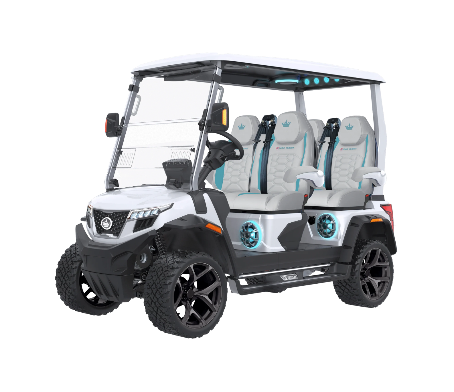 D-MAX XT4 -Mineral White (Dream White Seats) - Hardy Carts & Equipment