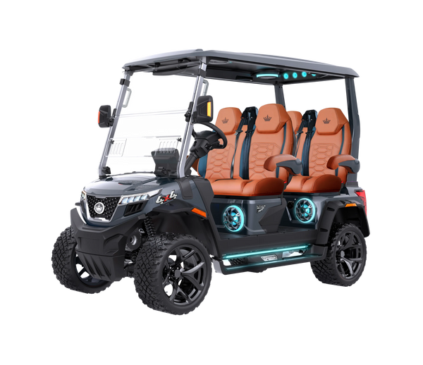 D-MAX XT4 –Artic Grey (Midnight Cocoa Seats)- Hardy Carts & Equipment