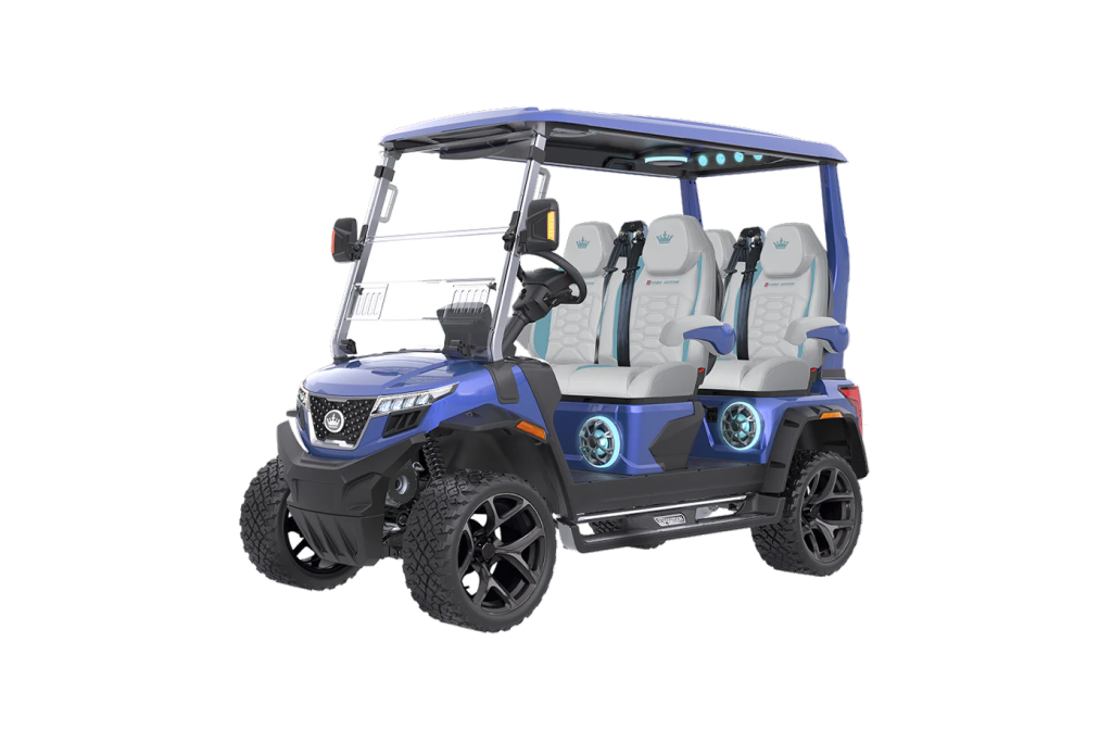 DMAX XT4 Portimao Blue with Dream White - Hardy Carts & Equipment