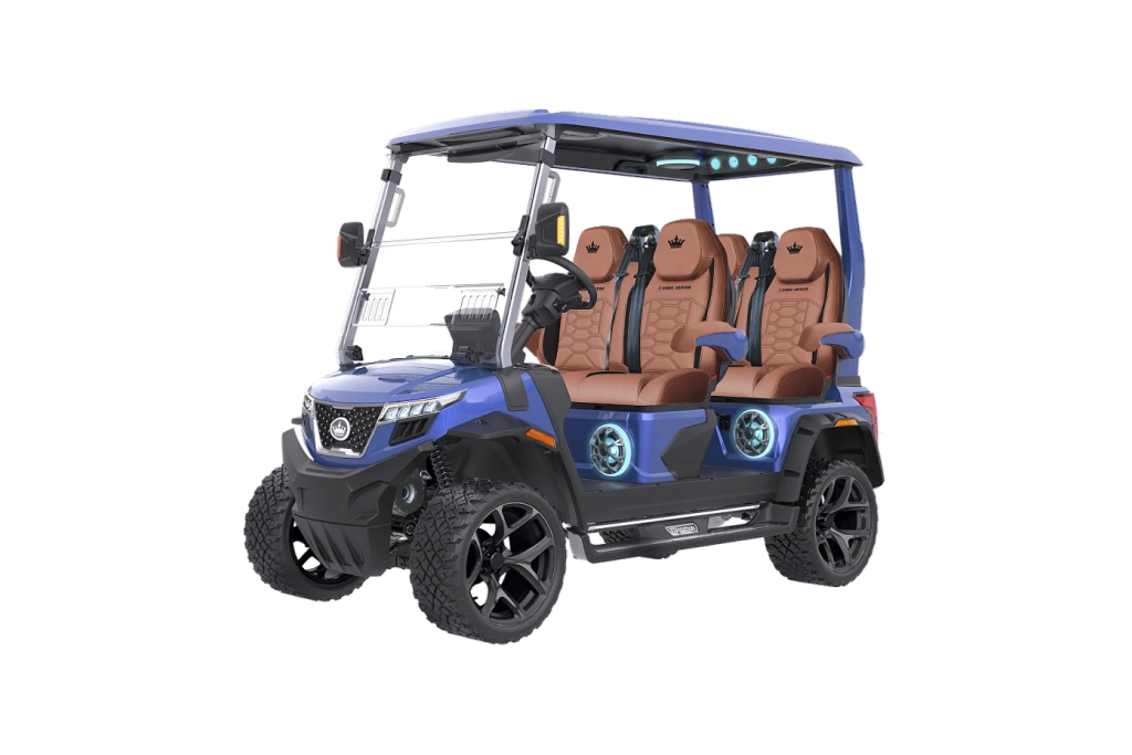 DMAX XT4 Portimao Blue with Midnight Cocoa - Hardy Carts & Equipment