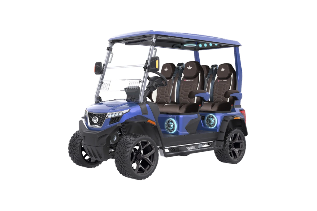 DMAX XT4 Portimao Blue with Shadow_Brown- Hardy Carts & Equipment