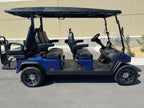 D5 Ranger 4+2 Plus - Portimão Blue- Black & Blue Seats - Hardy Carts & Equipment