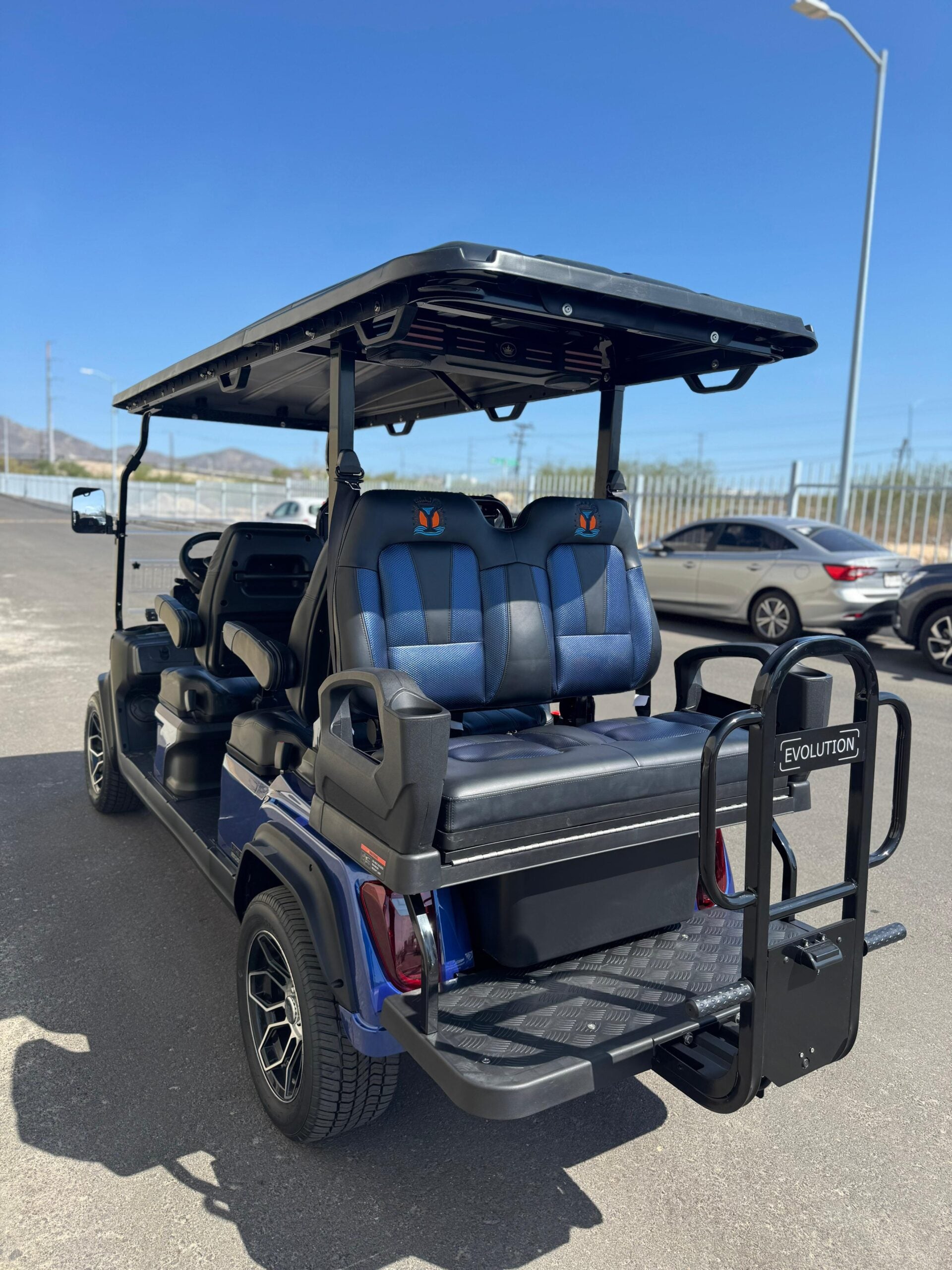 D5 Ranger 4 Plus Side Angle - Hardy Carts & Equipment