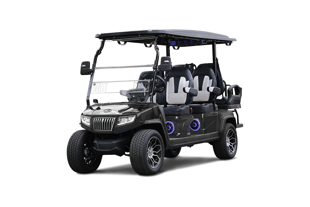 D5 Ranger 4+2 Plus Black - Hardy Carts & Equipment