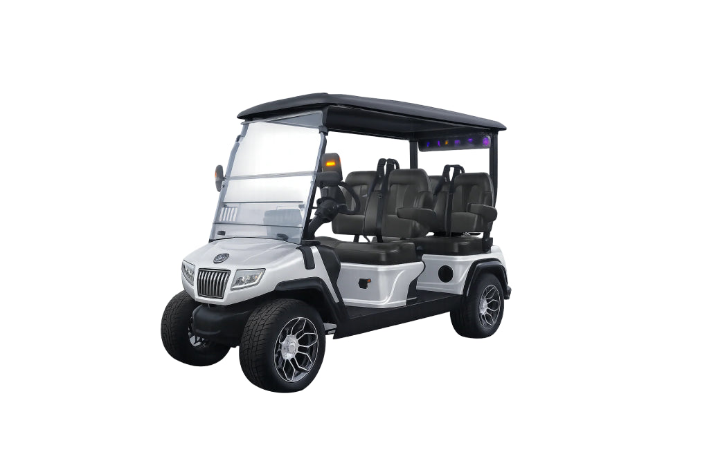 D5 Ranger 4 Plus - Silver - Black Seats - Arriving Soon (78-LC)- Hardy Carts & Equipment