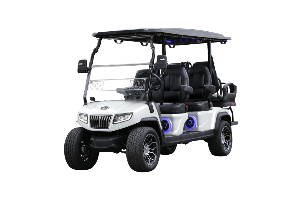 D5 Ranger 4+2 Plus - Mineral White - Black Seats - Arriving Soon! (LC-84) - Hardy Carts & Equipment