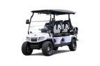 D5 Ranger 4+2 Passenger - Mineral White with Black and White Seats- Hardy Carts & Equipment