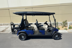 D5 Ranger 4+2 Plus - Portimão Blue - Black & Blue Seats - Ariving Soon - (LC 83) - Hardy Carts & Equipment