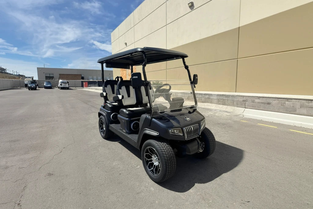 D5 Ranger 4 Plus - Arctic Grey - Black & White Seats - Arriving soon (LC- 87) - Hardy Carts & Equipment