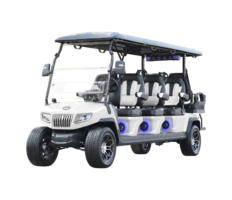 D5 Ranger 6+2 Plus -Mineral White (Black/White) - Hardy Carts & Equipment