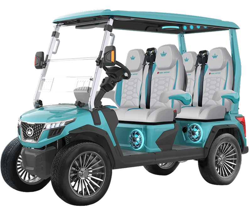 DMAX GT4 Sky Blue with Dream White- Hardy Carts & Equipment