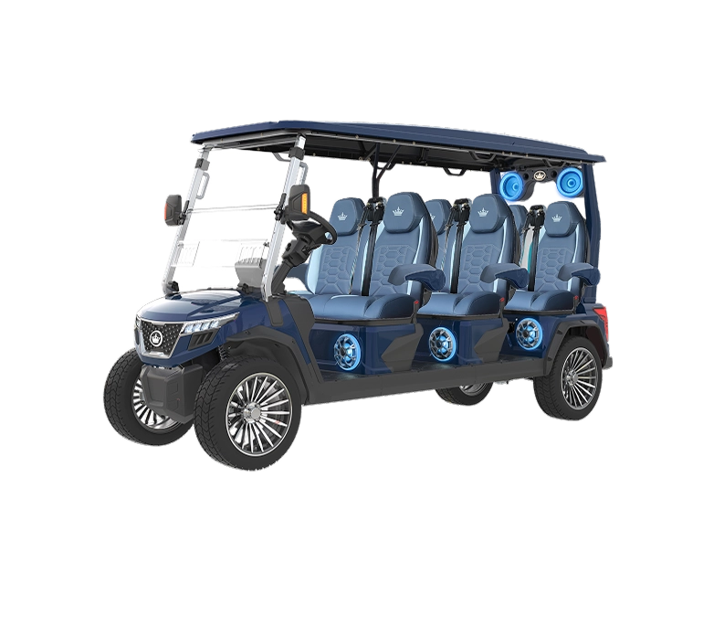 DMAX GT6 Mediterranean Blue with Ocean Wave Blue - Hardy Carts & Equipment