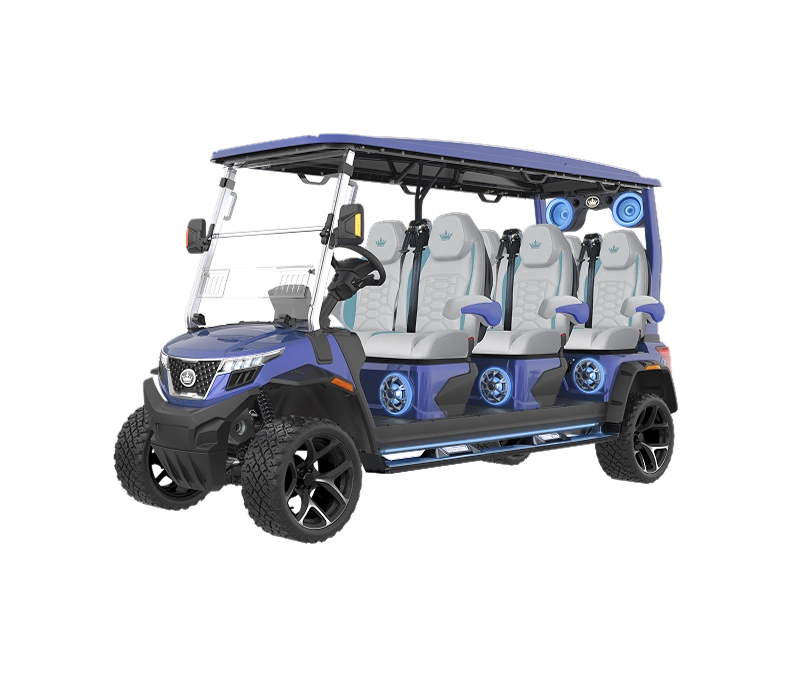 DMAX XT6 Portimao Blue with Dream White- Hardy Carts & Equipment