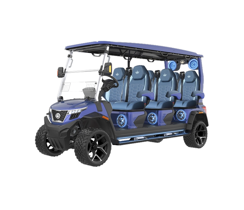 DMAX XT6 Portimao Blue with Ocean Wave Blue Hardy Carts & Equipment