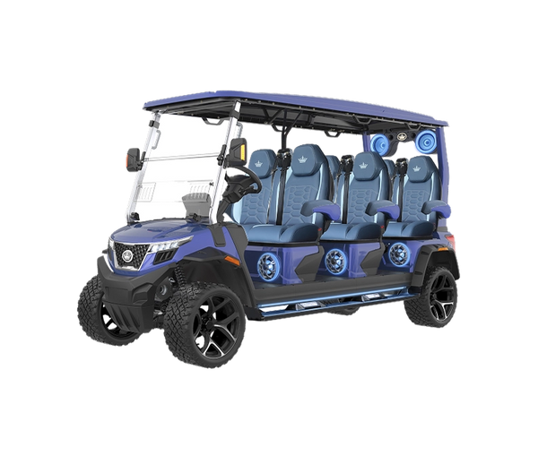 DMAX XT6 Portimao Blue with Ocean Wave Blue Hardy Carts & Equipment