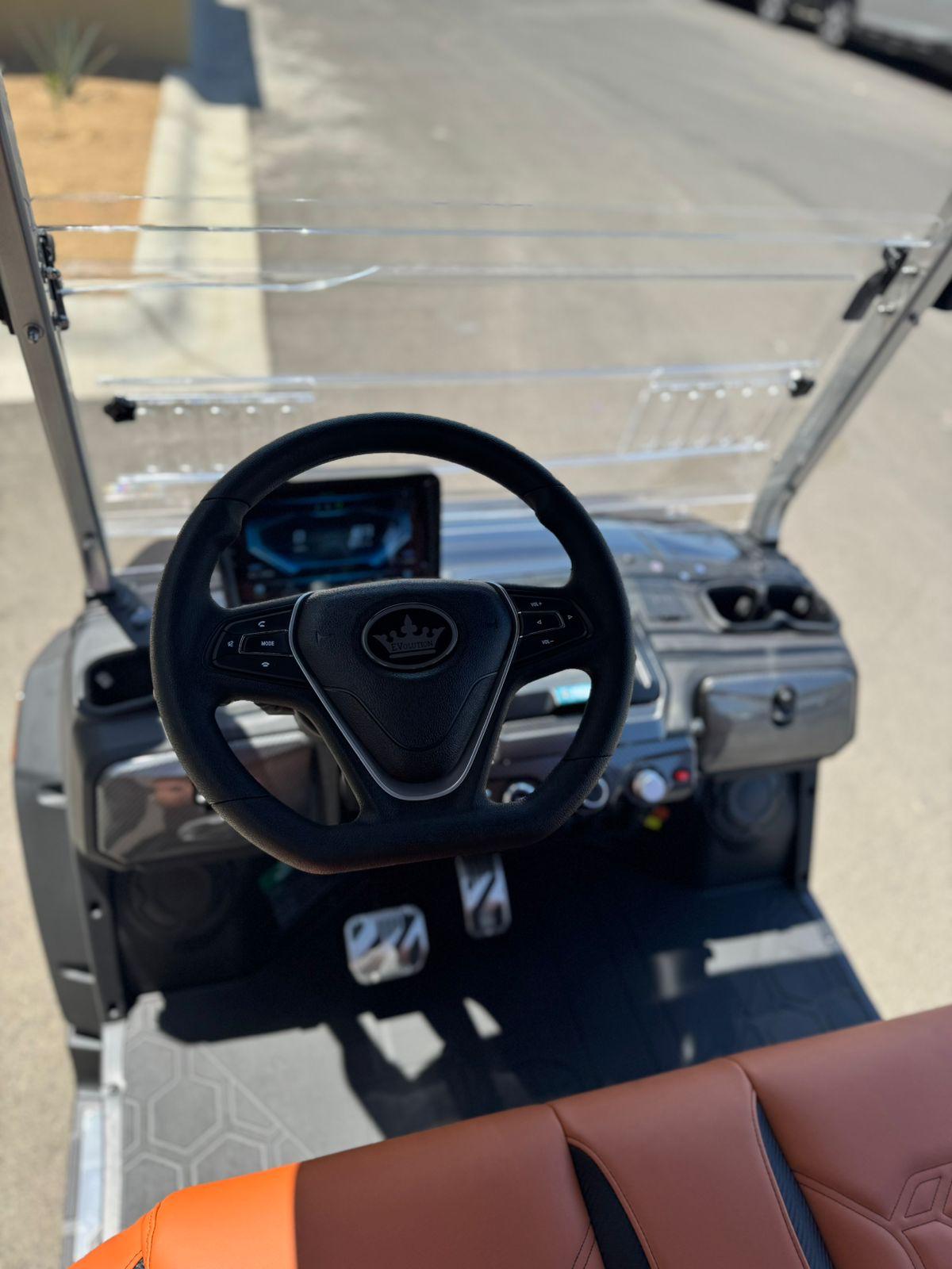 D MAX XT4 Black Interior View - Hardy Carts & Equipment