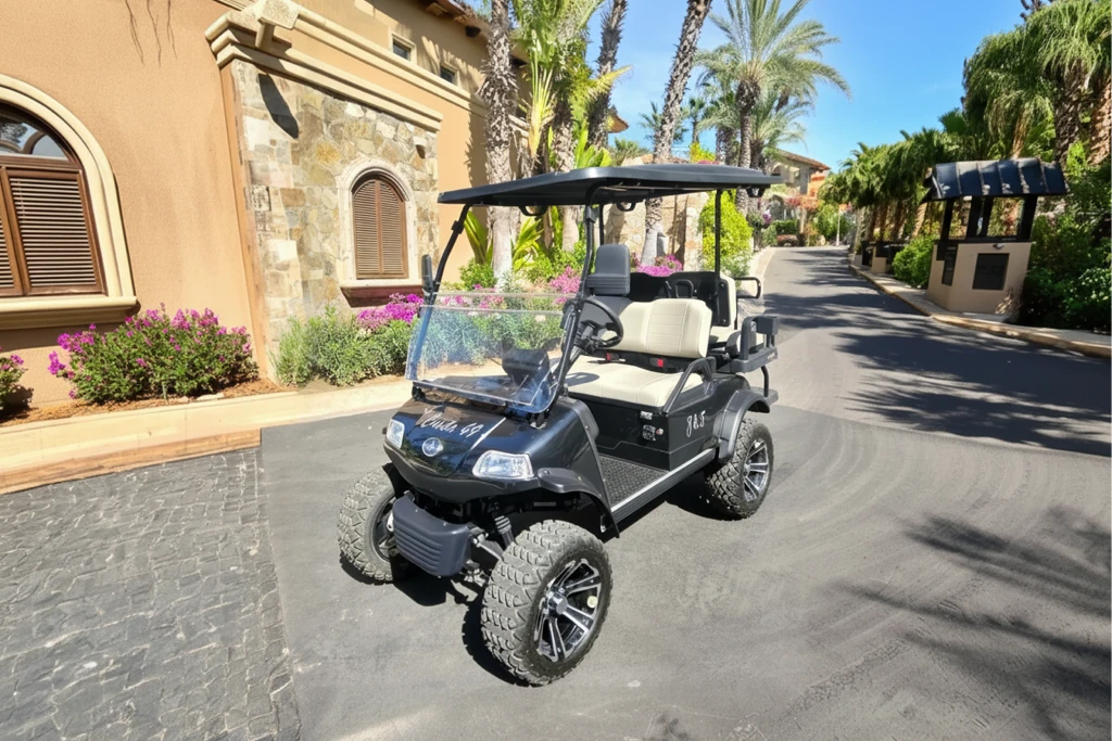 Evolution 2023 Forester 4 Plus - Black with Grey Seats - Used- Hardy carts & Equipment