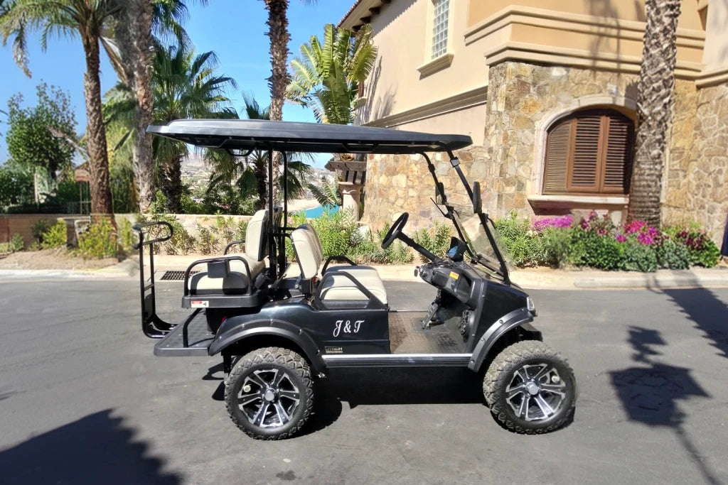 Evolution 2023 Forester 4 Plus - Black with Grey Seats - Used- Hardy carts & Equipment