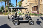 Evolution 2023 Forester 4 Plus - Black with Grey Seats - Used- Hardy carts & Equipment