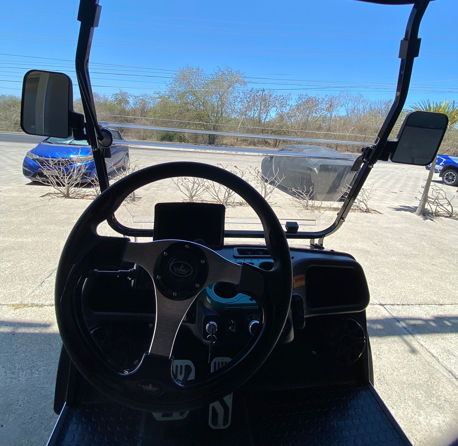 Forester 6 Plus - Pantone 3305c (Black and Light Grey Seats) - Hardy Carts & Equipment